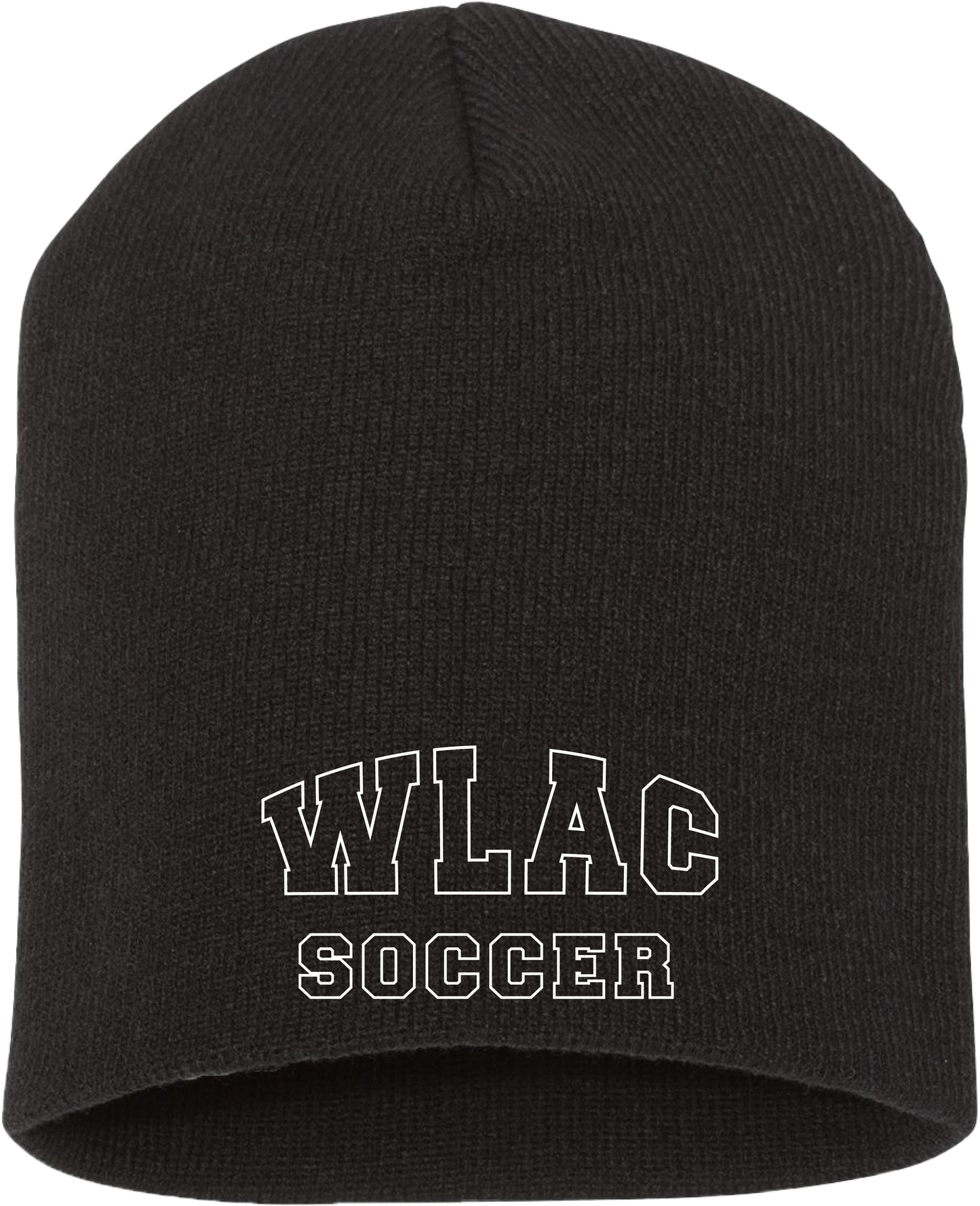 West LA College Women's Soccer Beanie - Black