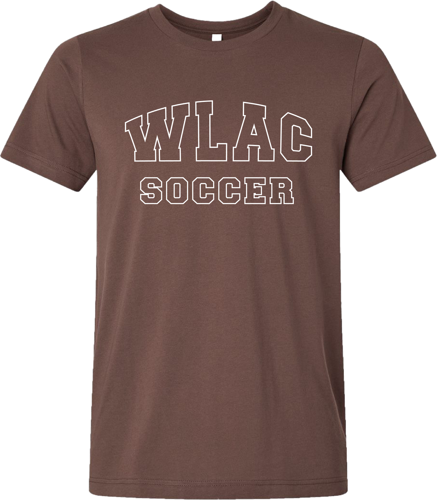 WLAC Women's Soccer Tee - Brown