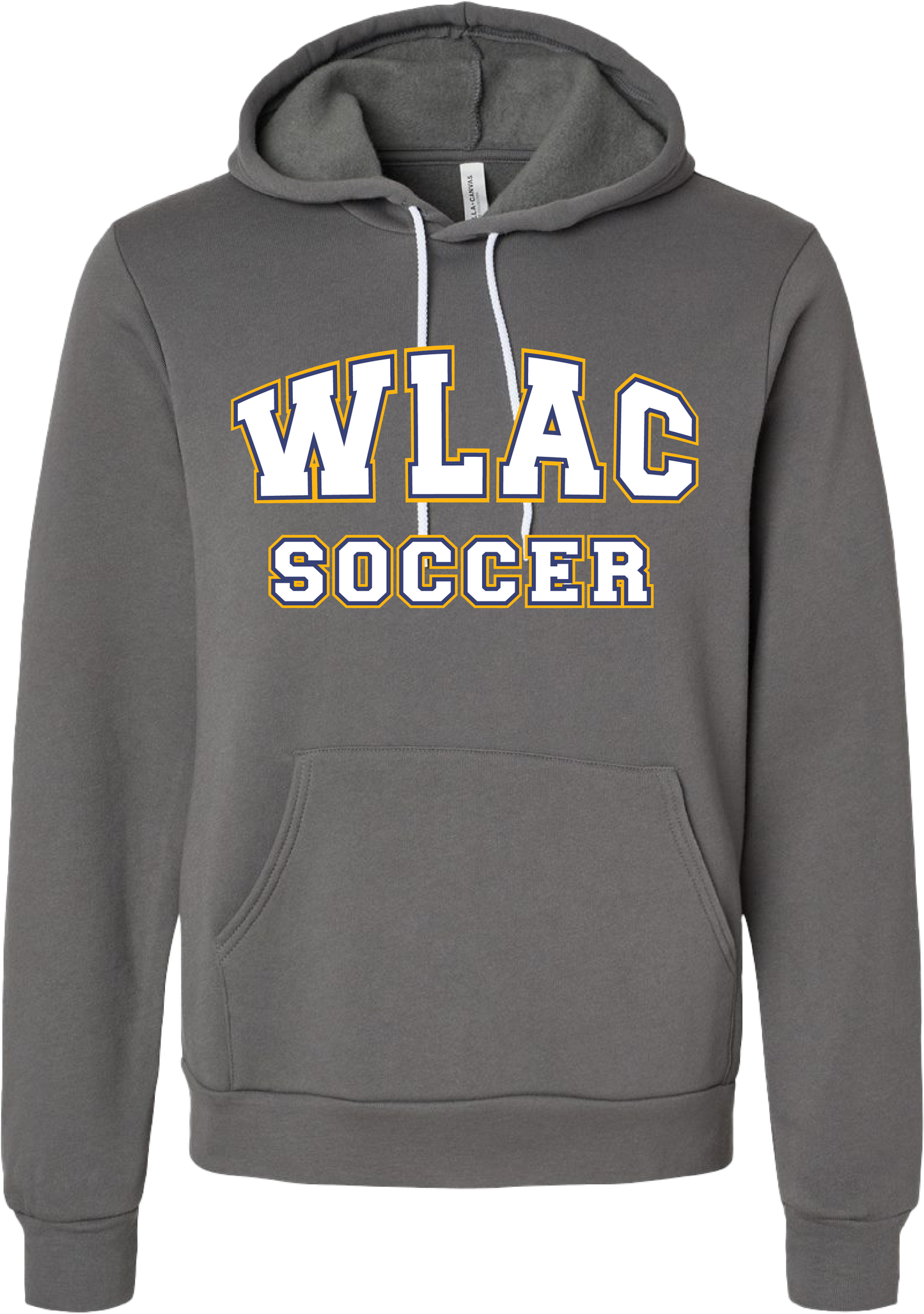 West LA College Women's Soccer Hoodie - Grey