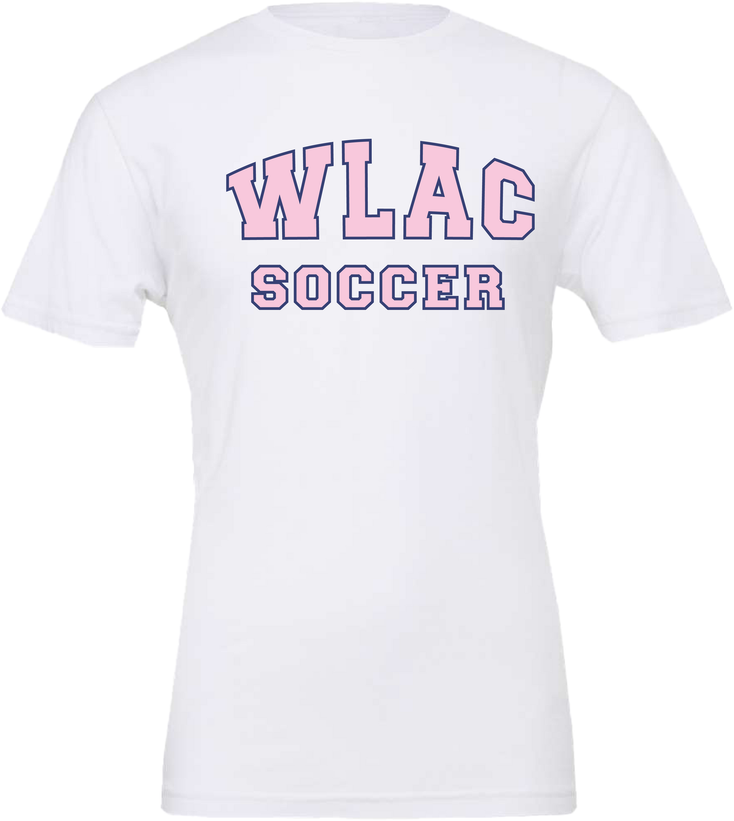 WLAC Women's Soccer Tee - White
