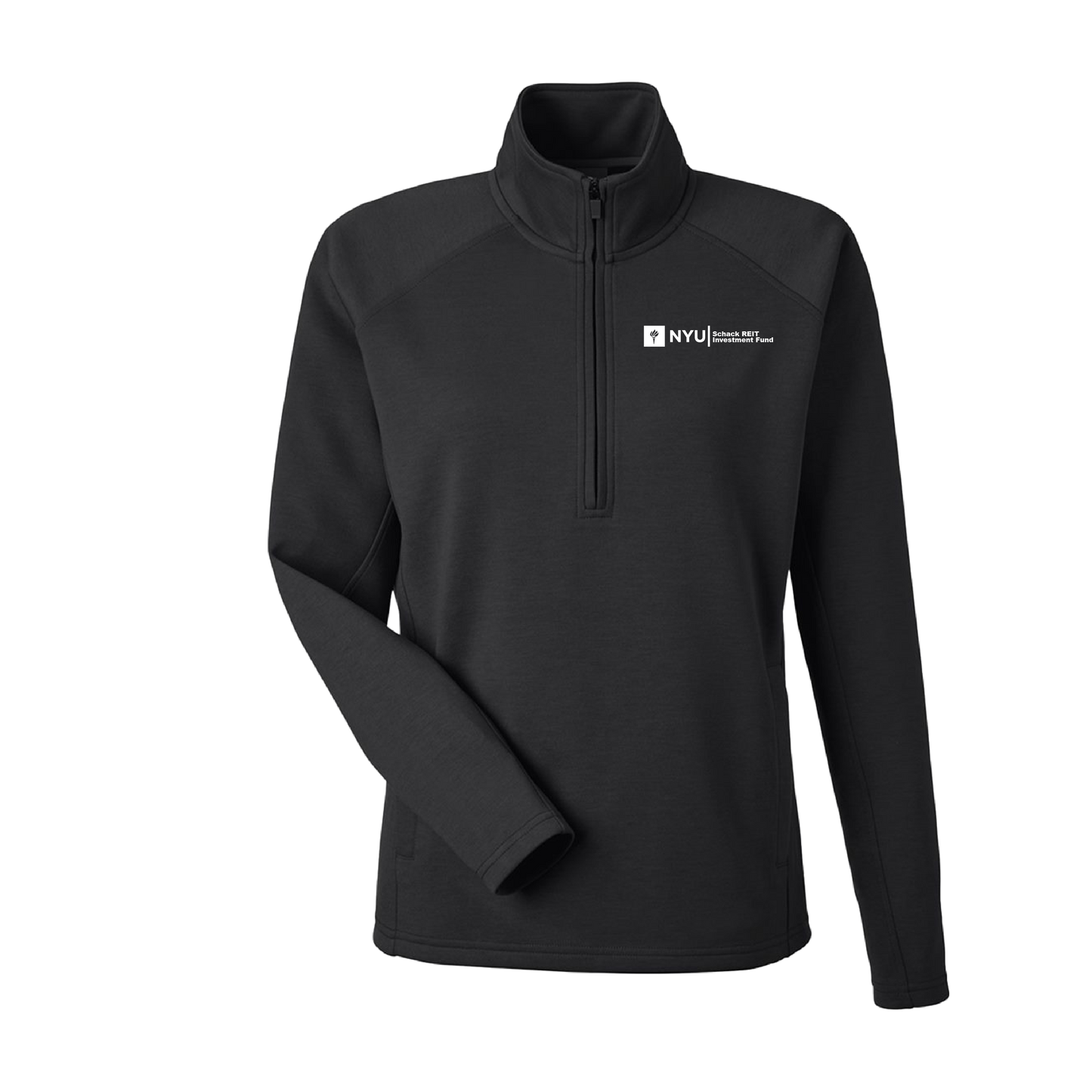 NYU Women's Electric Fleece Quarter-Zip Sweatshirt