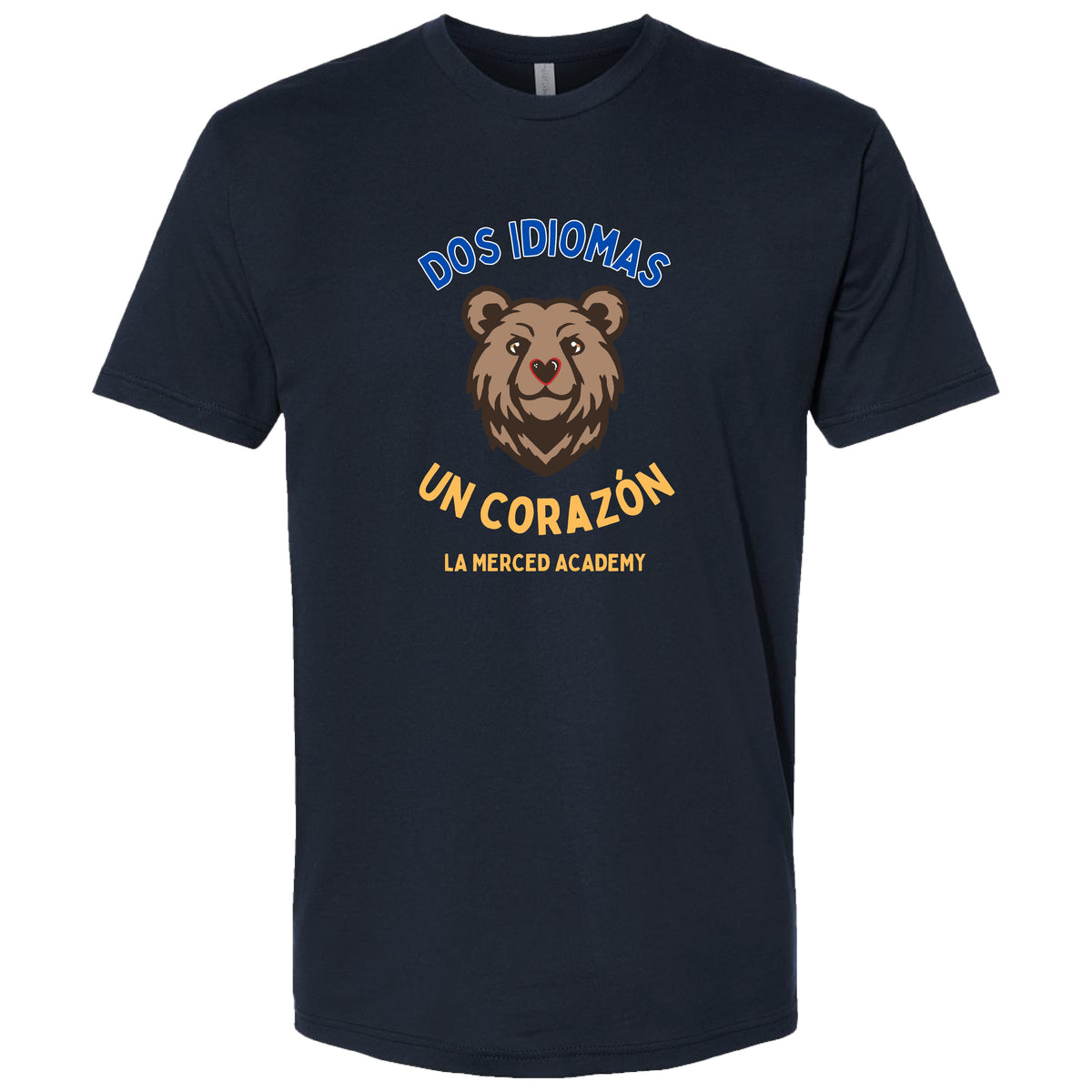 DOS IDIOMAS UN CORAZON TEE
