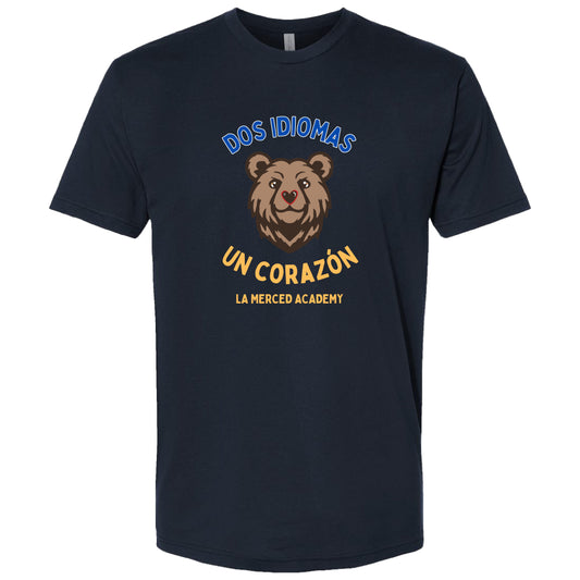 DOS IDIOMAS UN CORAZON TEE