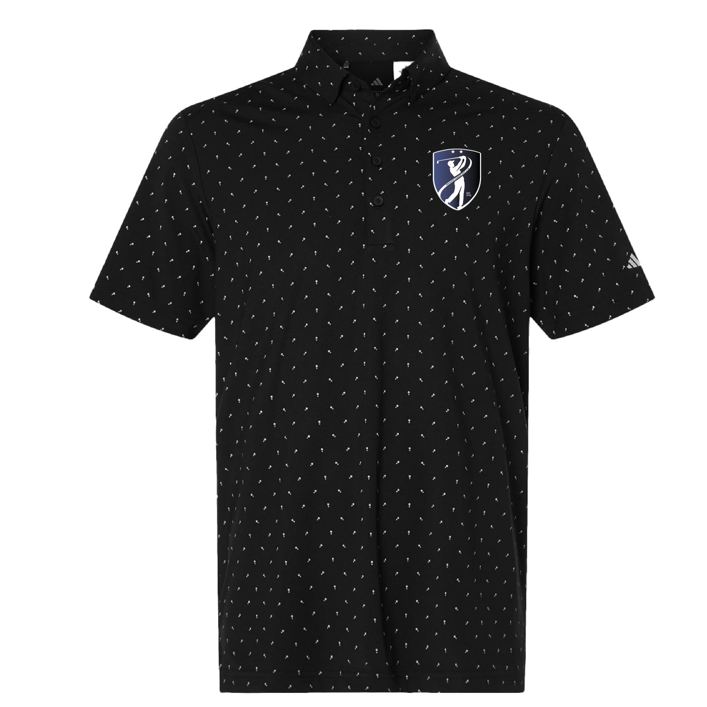 Hermanos Lejanos Men's Ultimate365 Micro Print Polo