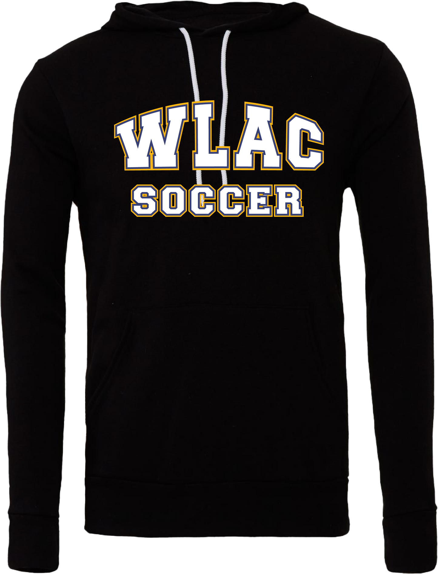 West LA College Women's Soccer Hoodie - Black