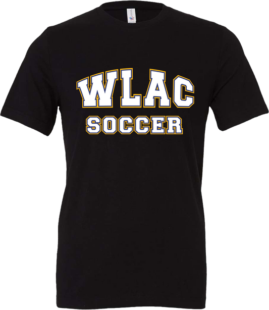 WLAC Women's Soccer Tee - Black