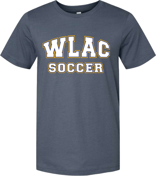 WLAC Women's Soccer Tee - Blue