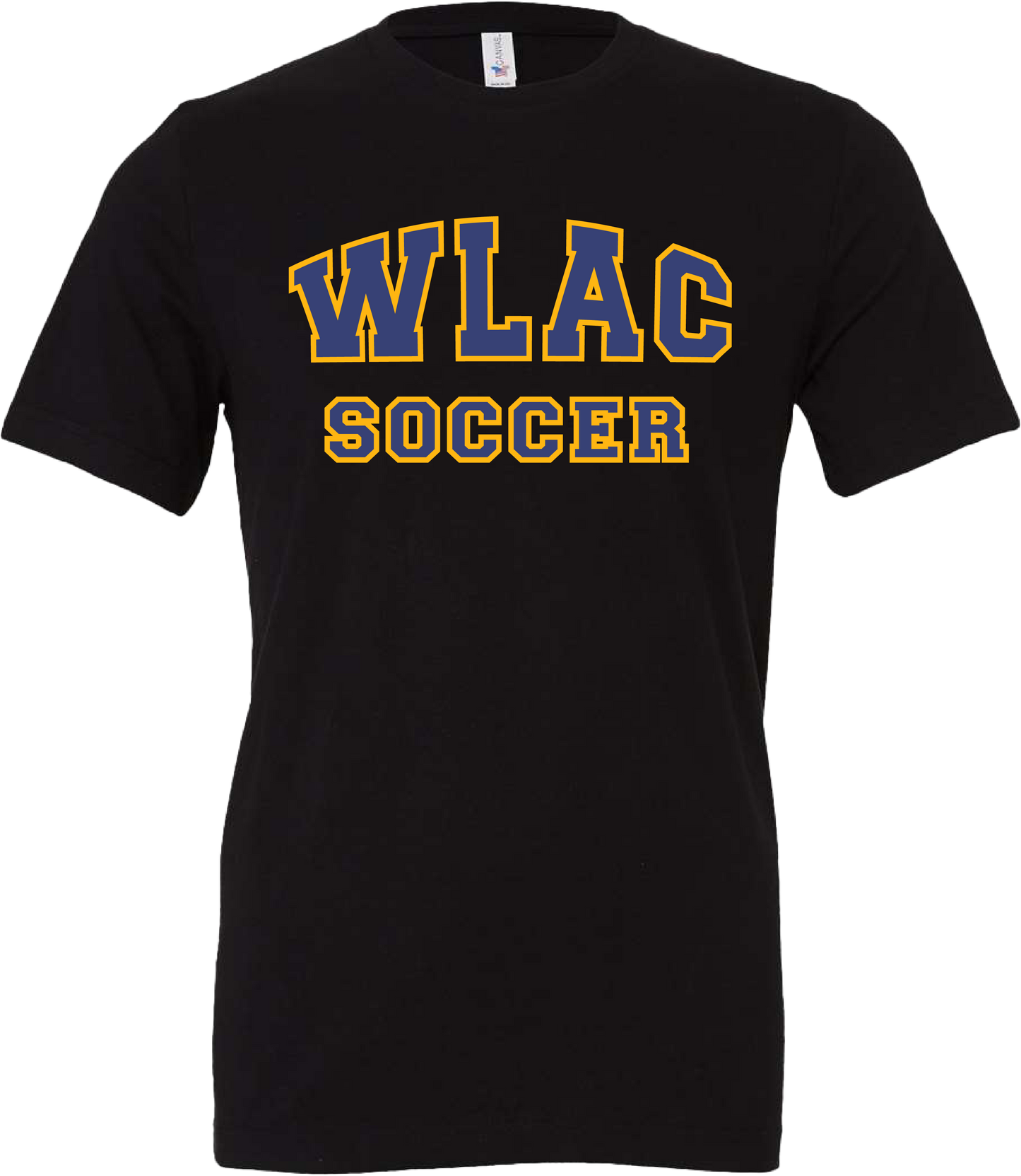 WLAC Women's Soccer Tee - Black #2