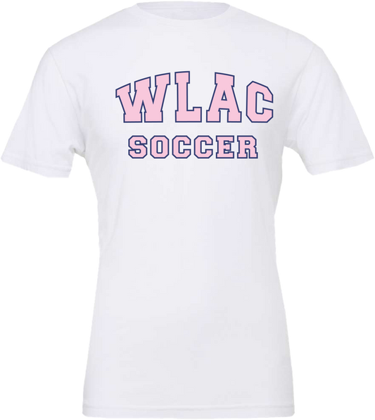WLAC Women's Soccer Tee - White