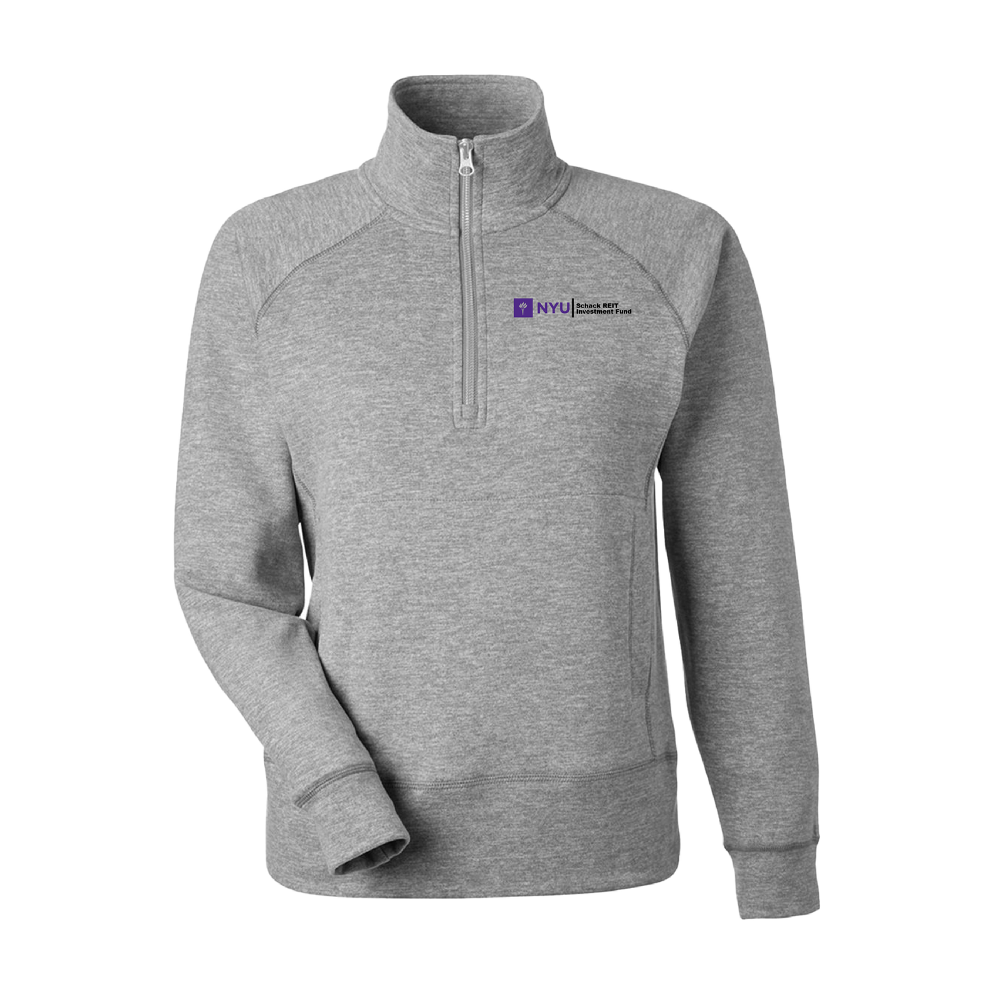 NYU Women's Electric Fleece Quarter-Zip Sweatshirt