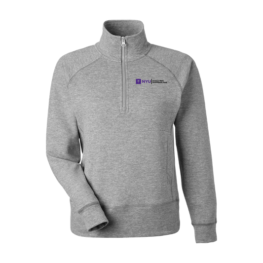 NYU Women's Electric Fleece Quarter-Zip Sweatshirt